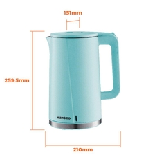 Ấm Đun Siêu Tốc Nanoco NKT1718BE / NKT1718G