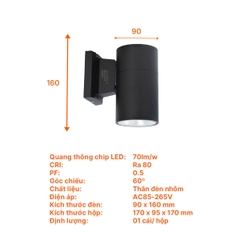Đèn Trang Trí Ngoài Trời Nanoco NBLS22411