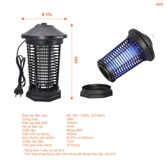 Đèn Bắt Muỗi Nanoco NML18B