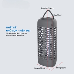 Đèn Bắt Muỗi Xám Unimax UMKV-3221L (6W)