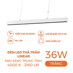 Đèn Thả Trần Nanoco NLNG36W