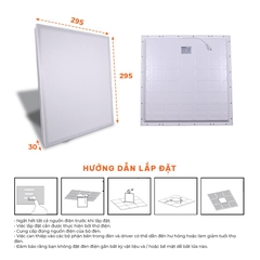 Đèn Backlit Office Panel Nanoco NPLB3030