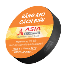 Băng Keo Cách Điện Asia Lighting BK20YD