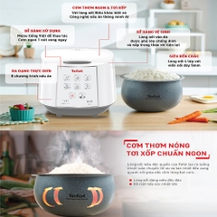 Nồi cơm điện tử Tefal 1.8 lít RK733168