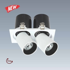 Đèn LED Downlight Âm Trần Mắt Rọi Xoay 360 Độ Anfaco AFC 788/2 LED 15W