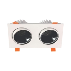 Đèn LED Downlight Âm Trần Mặt Vuông Chống Chói Bridgelux Inside Anfaco AFC 764/2 LED 12W