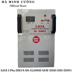 Ổn Áp LiOA 1 Pha 15KVA SH-15000II NEW 2020 (150-250v) - Đồng hồ điện tử