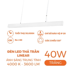 Đèn Thả Trần Nanoco NLNF40W