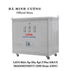 Biến Áp Đổi Nguồn Hạ Áp 3 Pha 10kva LiOA 3K101M2YH5YT (loại Tự Ngẫu)