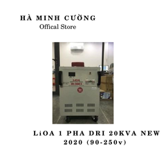 Ổn Áp LiOA 1 Pha 20KVA DRI-20,000II NEW 2020 (90-250v) - Đồng hồ điện tử