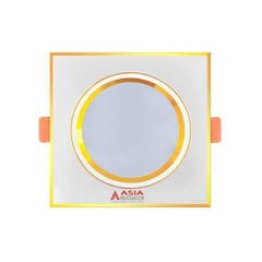 Đèn LED Âm Trần Vuông Mặt Vàng Asia Lighting MVV7