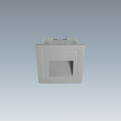 Đèn LED Âm Tường Cầu Thang Hành Lang Anfaco AFC ÂM TƯỜNG 009 XÁM LED 3W