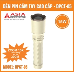 Đèn Pin Cầm Tay Cao Cấp Thân Nhựa Asia Lighting DPCT-05