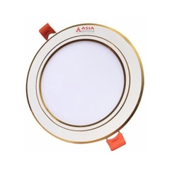 Đèn LED Panel Tấm Tròn Viền Vàng Asia Lighting PV