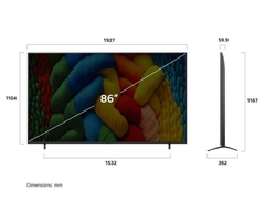 Tivi LED 43/50/55/65/75/86 Inch LG 43NANO80ASA / 50NANO80ASA / 55NANO80ASA / 65NANO80ASA / 75NANO80ASA / 86NANO80ASA