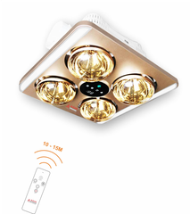 Đèn Sưởi Nhà Tắm Âm Trần Asia Lighting DS4AT-01 (Bóng Vàng)