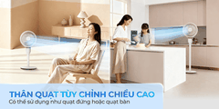 Quạt Đứng Sharp PJ-CD603V-C