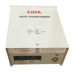 Biến Áp Đổi Nguồn Hạ Áp 1Pha LiOA 3kVA DN030