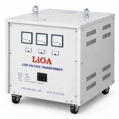 Biến Áp Tự Ngẫu Đổi Nguồn Hạ Áp 3 Pha 60kVA LiOA 3K601M2YH5YT/D (Dây Đồng)