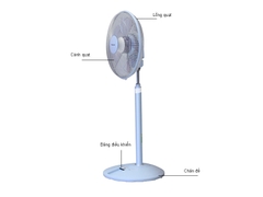 Quạt Đứng Panasonic F-308NHB - Màu Xanh
