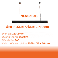 Đèn Thả Trần Nanoco NLNG36B