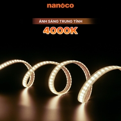 Đèn LED Dây Ngoài Trời 72 Chip LED Nanoco NST072