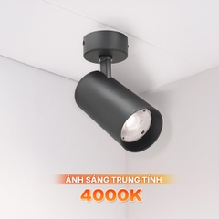 Đèn Rọi Thân Đen T2 Nanoco Sora Series NTRS20B