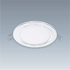 Đèn Panel LED Âm Trần Viền Chỉ Bạc Anfaco AFC 409B LED 9W