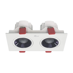 Đèn LED Downlight Âm Trần Mặt Vuông Chống Chói Bridgelux Inside Anfaco AFC 764/2 LED 7W