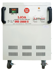 Ổn Áp LiOA 1 Pha 20KVA DRII-20,000II NEW 2020 (50-250v) - Đồng hồ điện tử