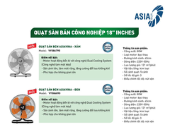 Quạt Sàn BCN Asiavina VY586790 - Xám