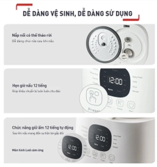 Nồi cơm điện tử Tefal 1.8 lít RK733168