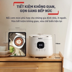 Nồi cơm điện tử Tefal 1.8 lít RK733168