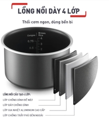 Nồi cơm điện tử Tefal Rice Mate Mini 0.7L RK515168