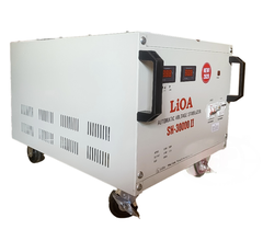 Ổn Áp LiOA 1 Pha 30KVA SH-30,000II NEW 2020 (150-250v) - Đồng hồ điện tử