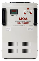 Ổn Áp LiOA 1 Pha 15KVA SH-15000II NEW 2020 (150-250v) - Đồng hồ điện tử