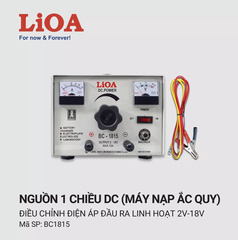 Máy Nạp Ắc Quy LiOA BC1815