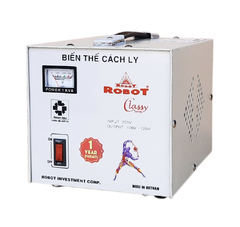 Biến Thế Cách Ly 1 Pha Robot 1KVA (Dây Đồng)