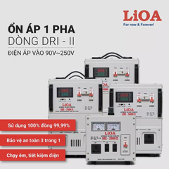 Ổn Áp LiOA 1 Pha 30KVA DRI-30,000II (90-250v) - New Đồng hồ điện tử