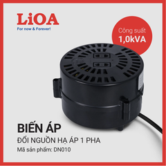 Biến Áp Đổi Nguồn Hạ Áp 1 Pha LiOA 1kVA DN010A