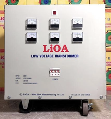 Biến Áp Đổi Nguồn Hạ Áp 3 Pha 20kva LiOA 3K201M2YH5YT (loại Tự Ngẫu)