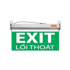 Đèn Chỉ Dẫn 1 Mặt: Lối Thoát Asia Lighting M-E-01 (Mặt Mica Dẫn Sáng)