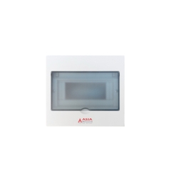 Tủ Điện Âm Tường Mặt Kính Mờ Asia Lighting TDAT-MM-5-8
