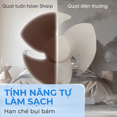 Quạt Đứng Sharp PJ-CD433V-H