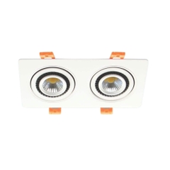 Đèn LED Downlight Âm Trần Đôi Xoay 360 Độ Góc Siêu Hẹp Anfaco AFC 756/2 LED 5W