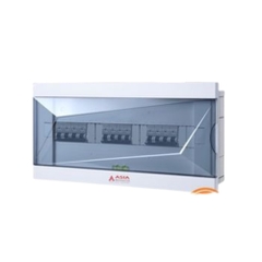 Tủ Điện Âm Tường Mặt Kính Trong Asia Lighting TDAT-KC-16-20