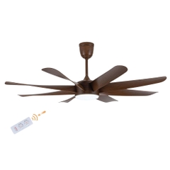 Quạt Trần Động Cơ DC Asia Lighting QT22-N-01 (Màu Nâu Cà Phê)