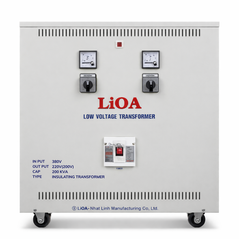 Biến Áp Đổi Nguồn Hạ Áp 3 Pha 200kva LiOA 3K202M2YH5YT (loại Tự ngẫu)