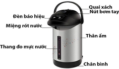 Bình Thủy Điện Sharp 2.8 Lít KP-B28SV-SC