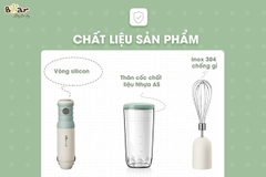 Bộ máy xay cầm tay đa năng Bear JBQ-B50E1